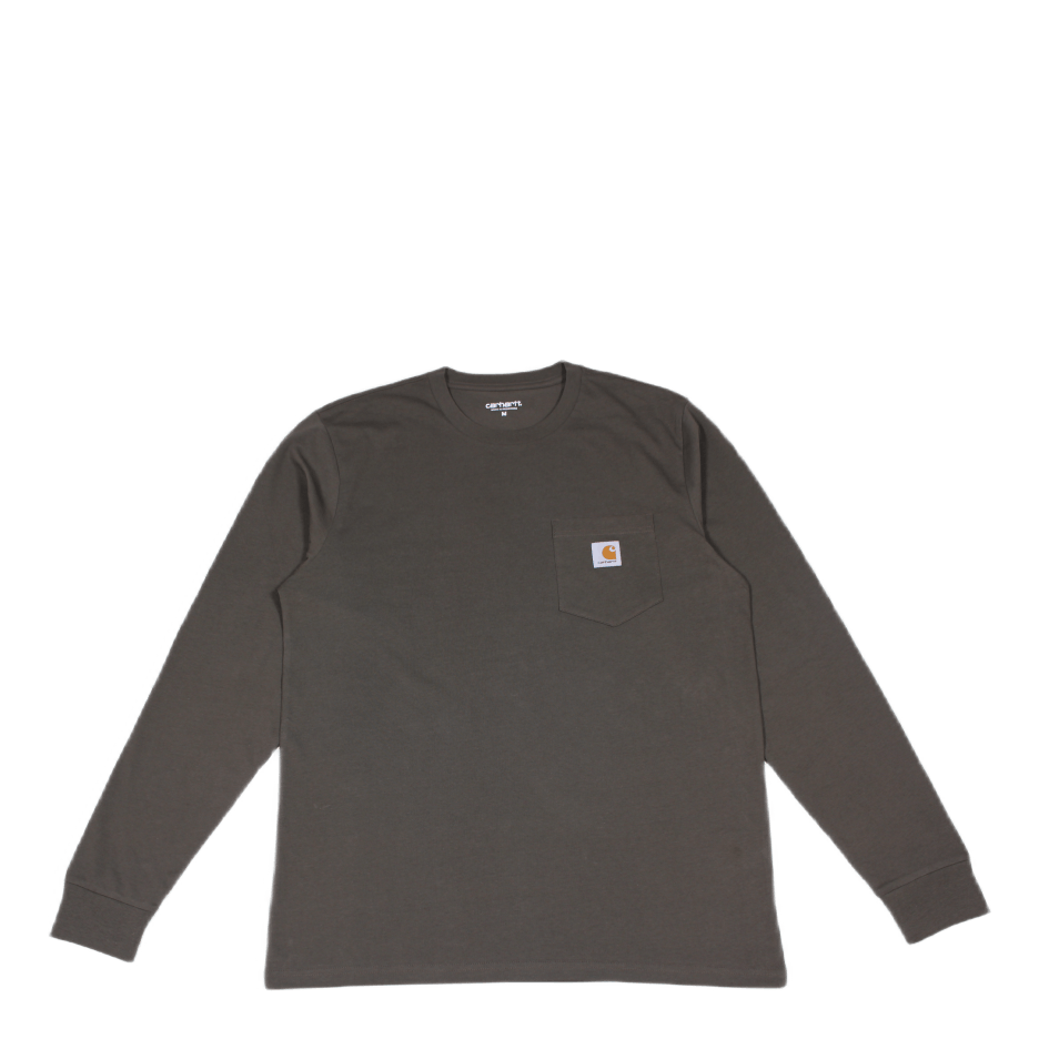 L/s Pocket T-shirt Cotton Sing Cypress