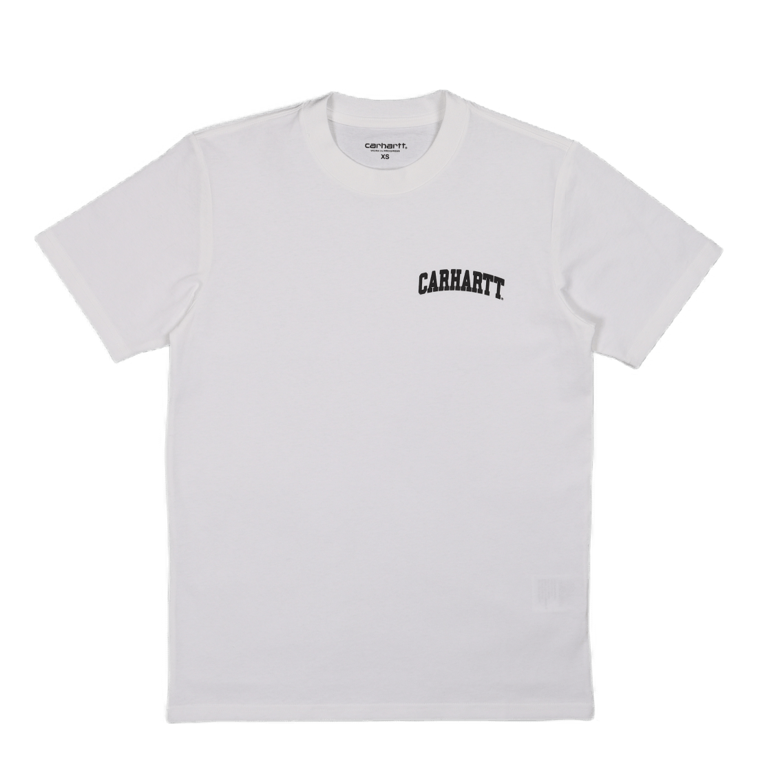 S/s University Script T-shirt  White / Black