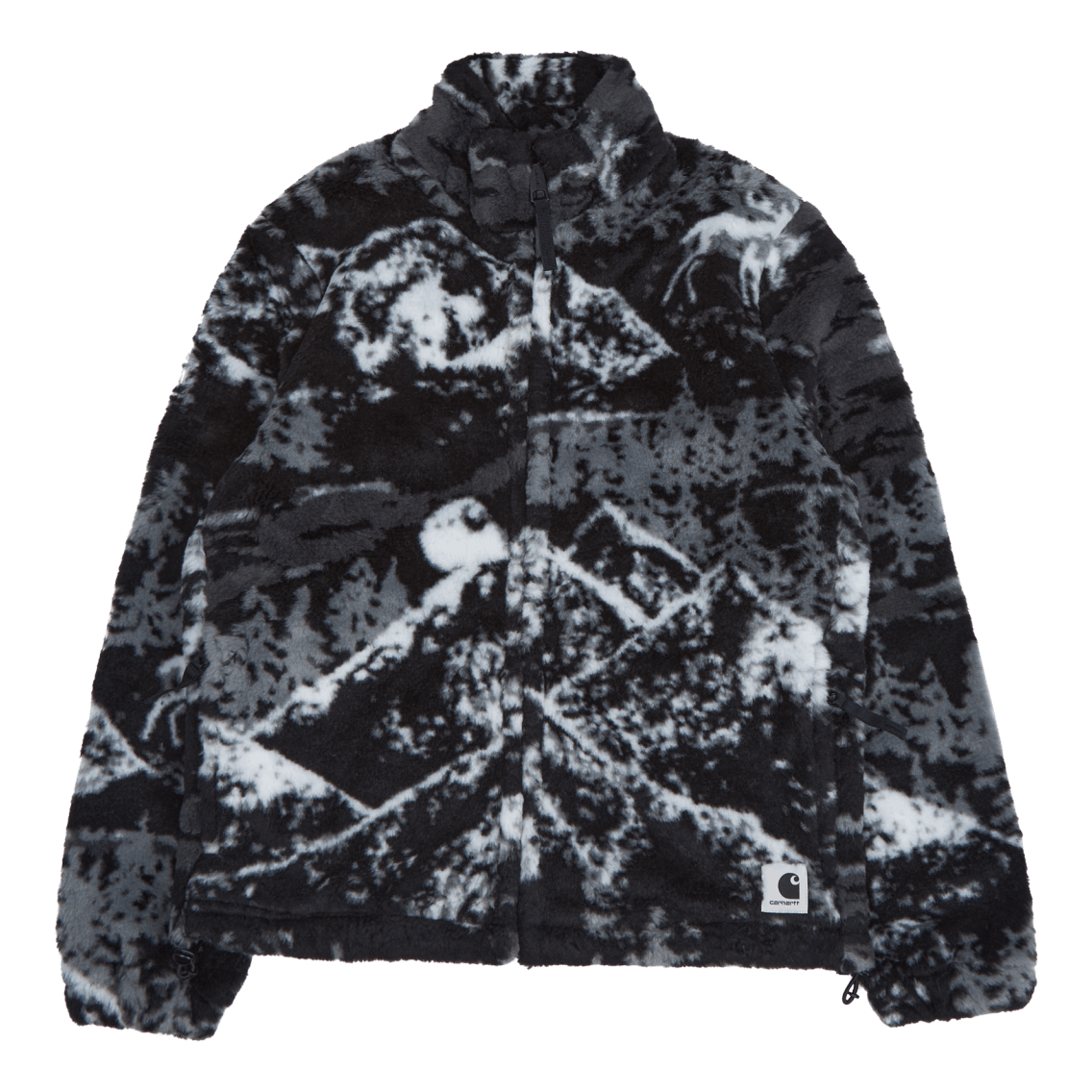 W' High Plains Liner 60/40% Po High Plains Jacquard, Black