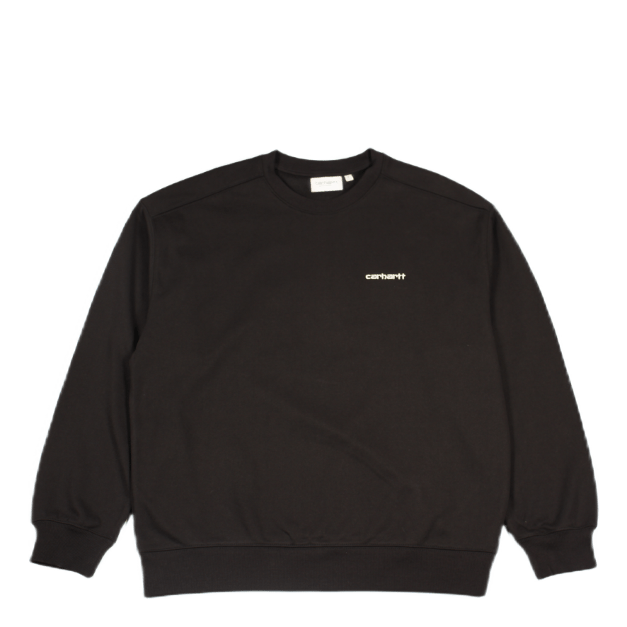 W&#39; Script Embroidery Sweat 57/ Black / White