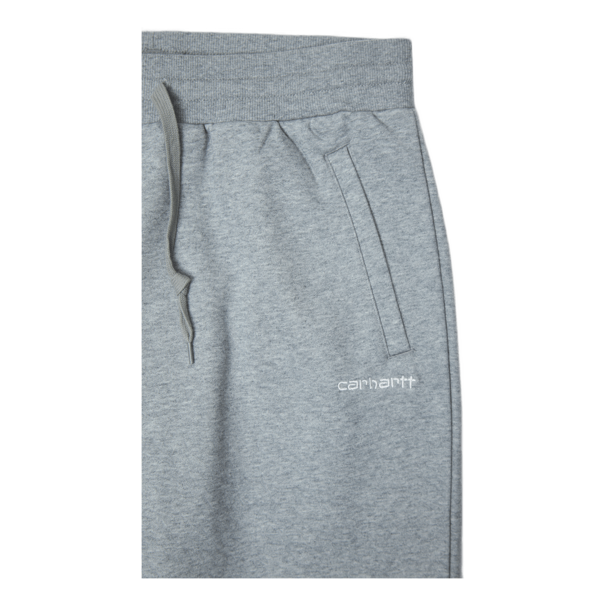 W' Script Embroidery Swt Pant  Grey Heather / White