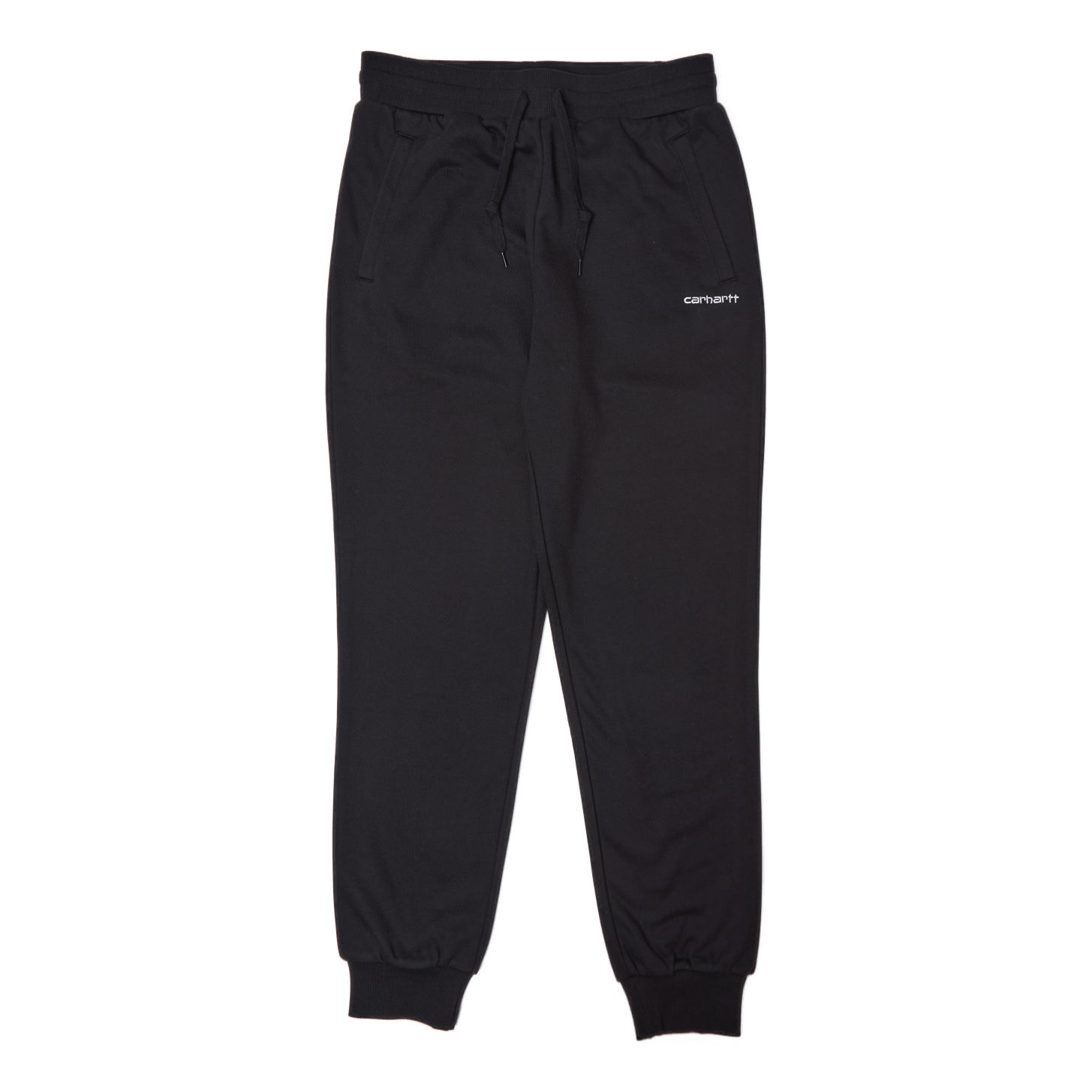 W' Script Embroidery Swt Pant  Black / White