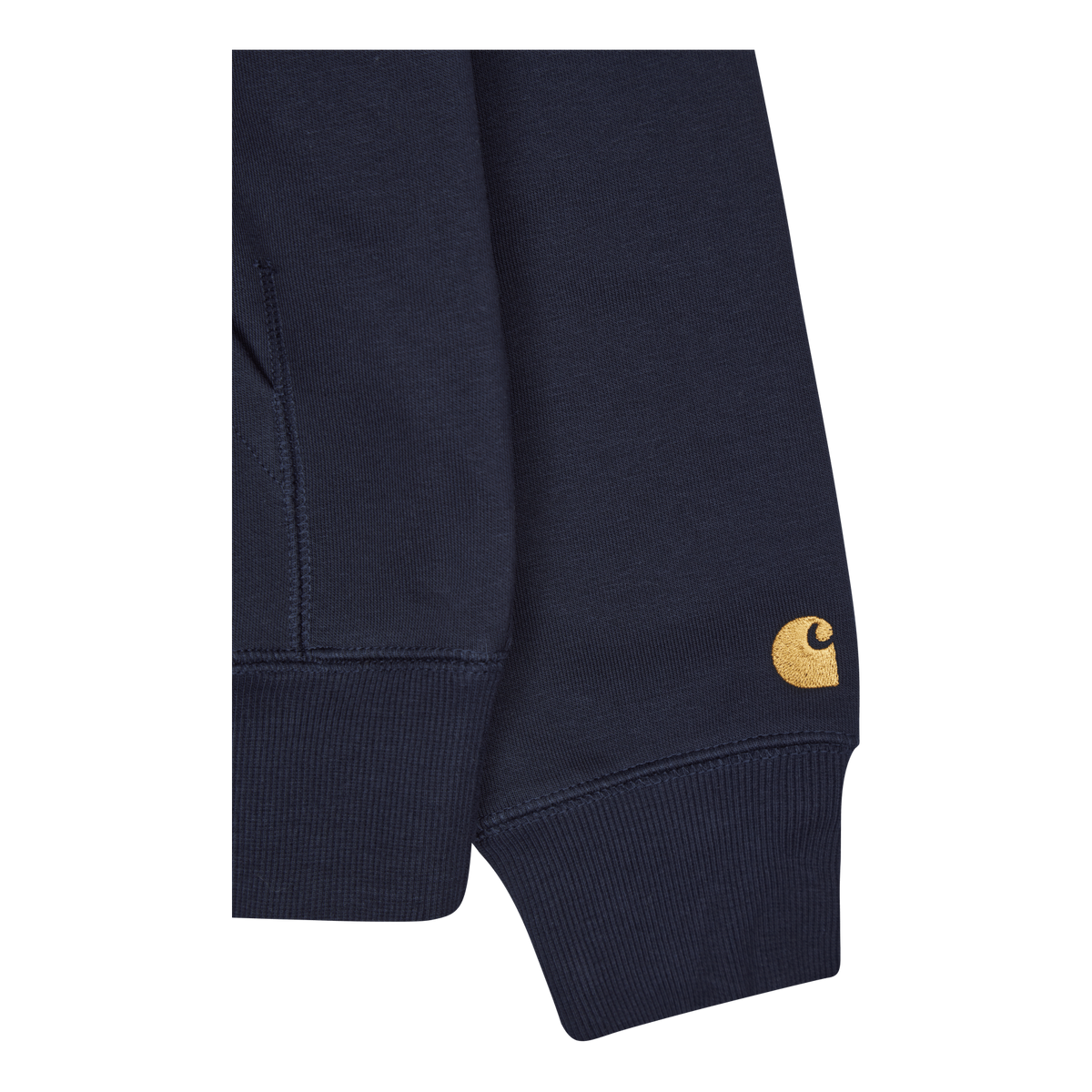 Hooded Chase Sweat Cotton/poly Dark Navy / Gold