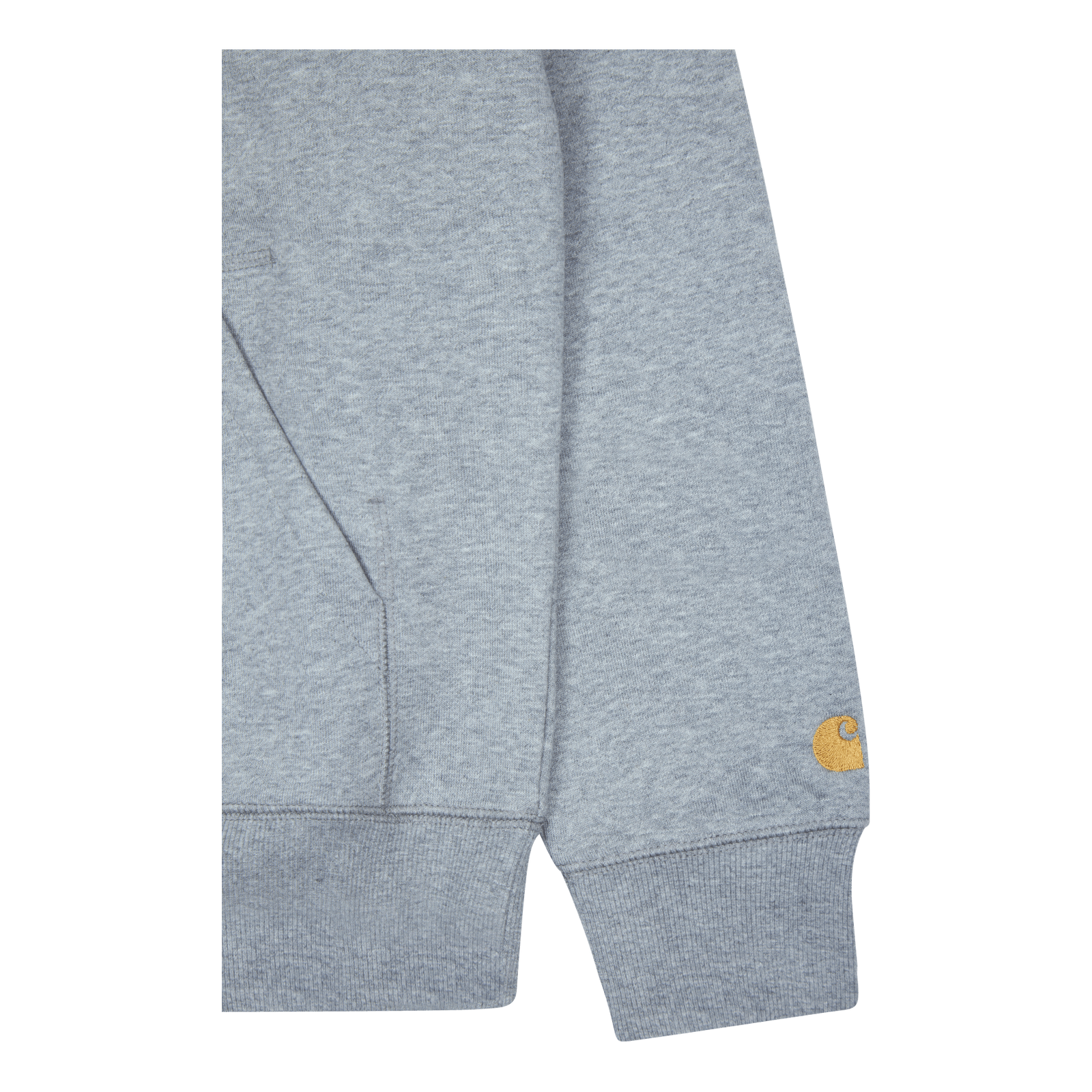 Hooded Chase Sweat Cotton/poly Grey Heather / Gold