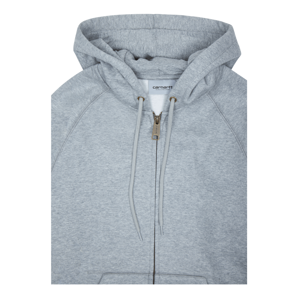 Hooded Chase Jacket Cotton/pol Grey Heather / Gold