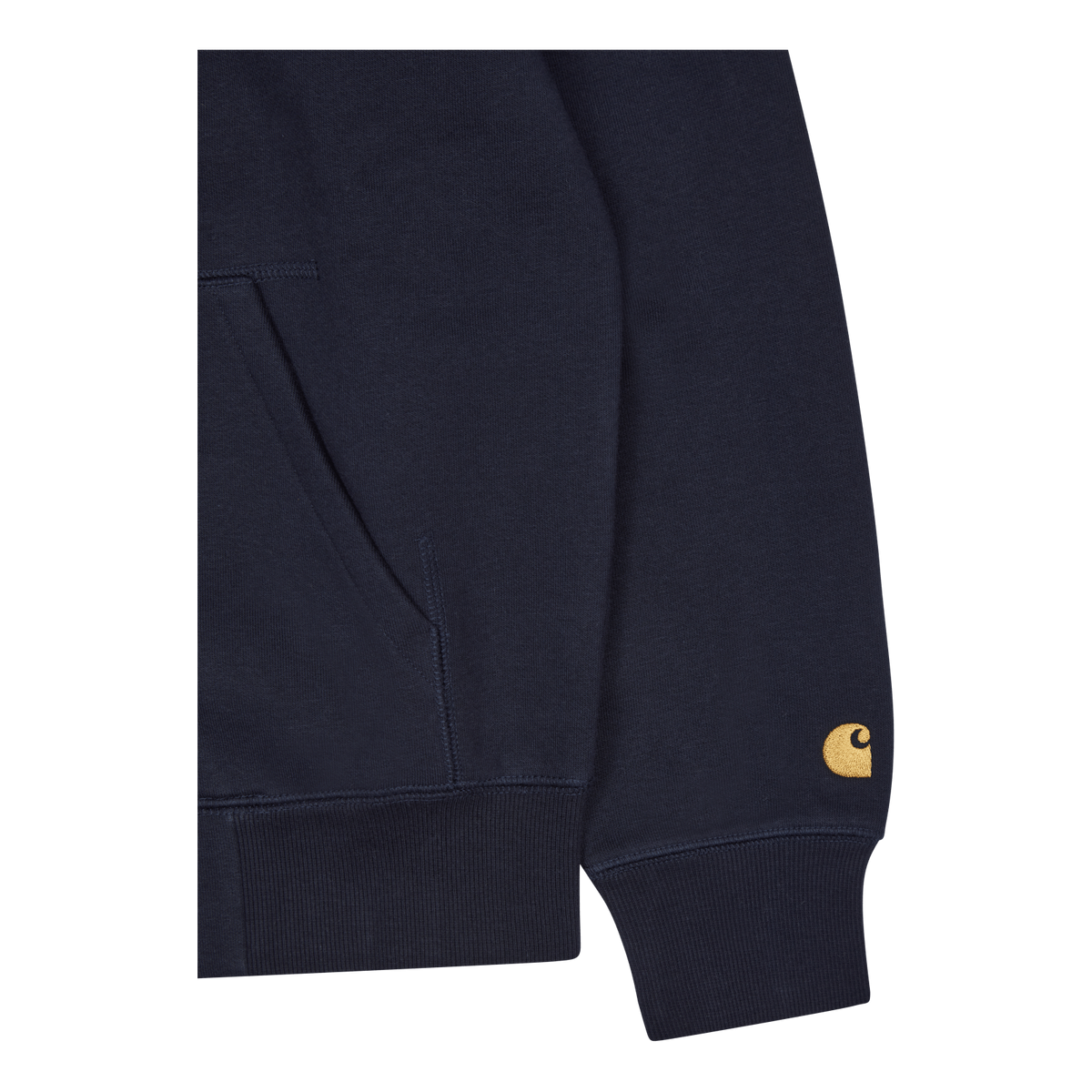 Hooded Chase Jacket Cotton/pol Dark Navy / Gold