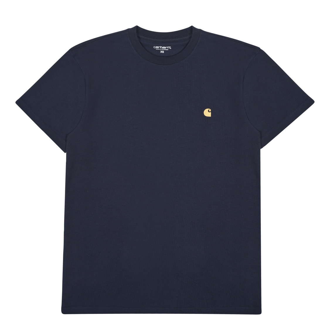 S/s Chase T-shirt 100% Cotton  Dark Navy / Gold