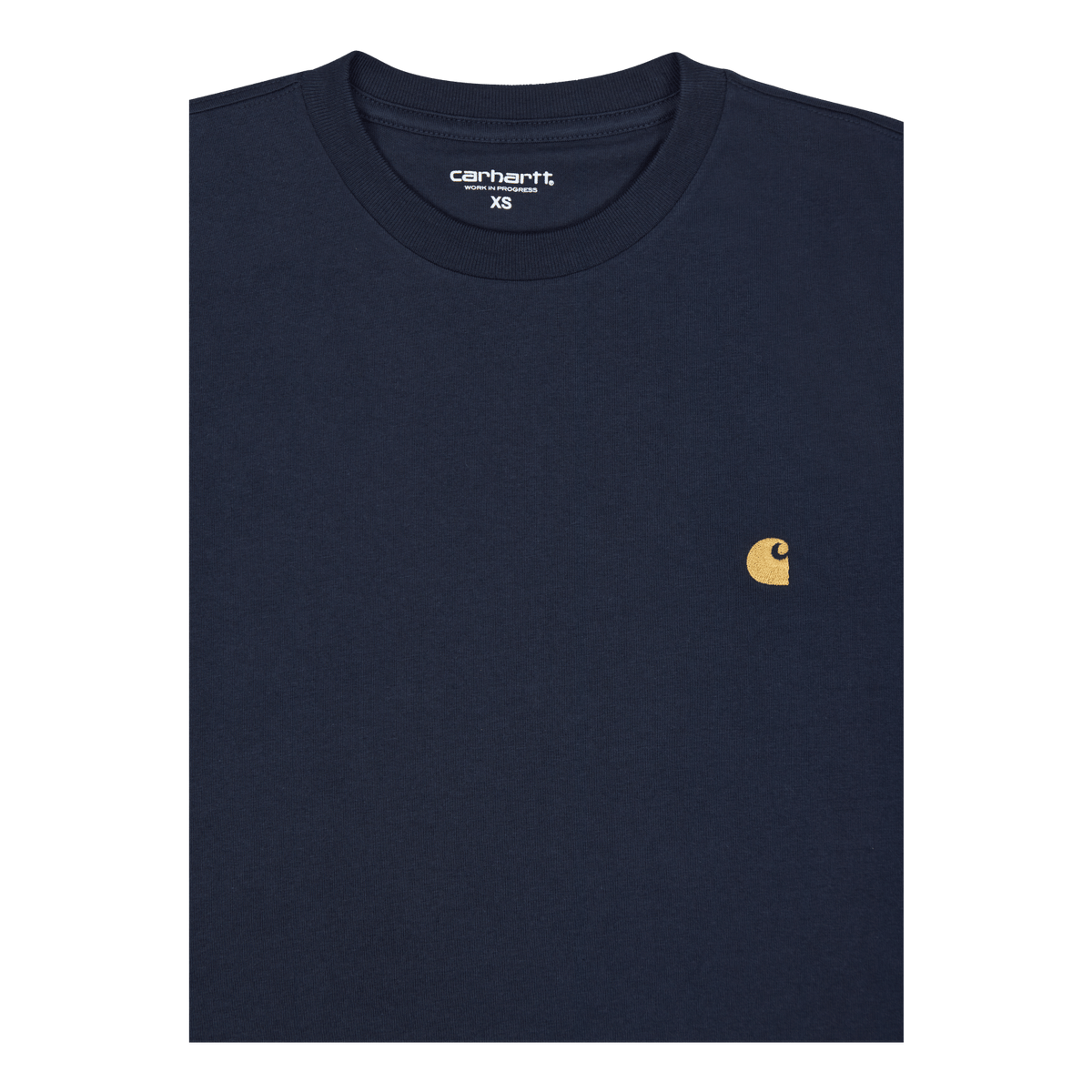 S/s Chase T-shirt 100% Cotton  Dark Navy / Gold