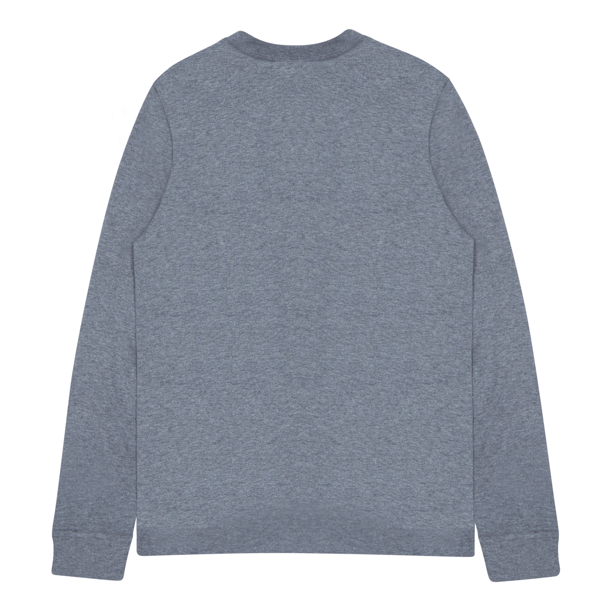 L/s Pocket T-shirt Cotton Sing Dark Grey Heather