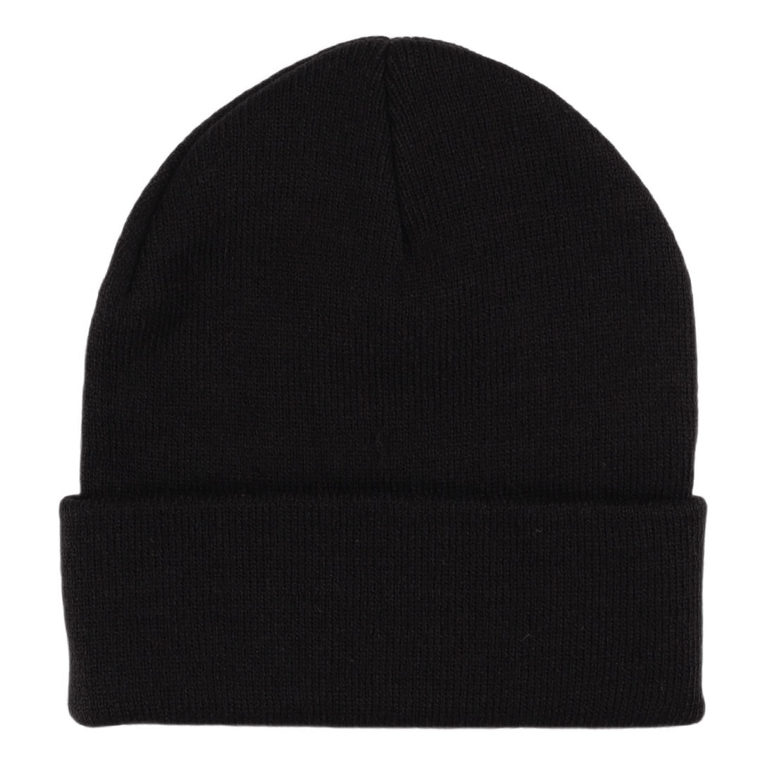 Essentials Box Logo Beanie Black