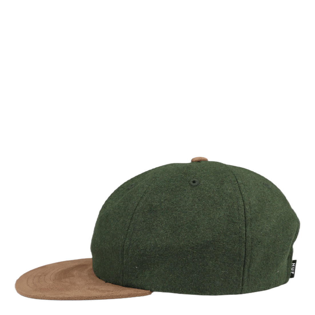 Crown 6 Panel Hat Dark Green