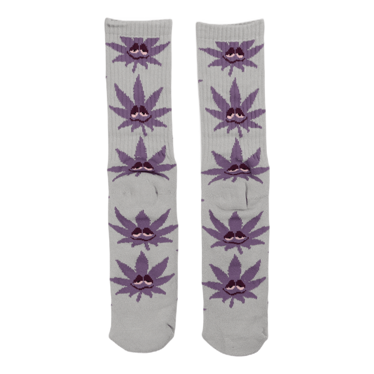 Green Buddy Pl Sock Grey