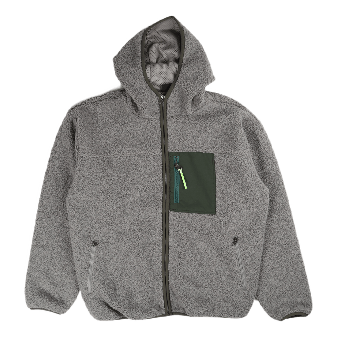 Fort Point Sherpa Jacket Steel Grey