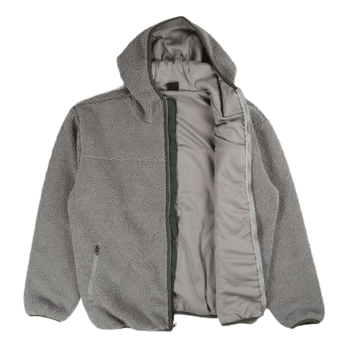 Fort Point Sherpa Jacket Steel Grey