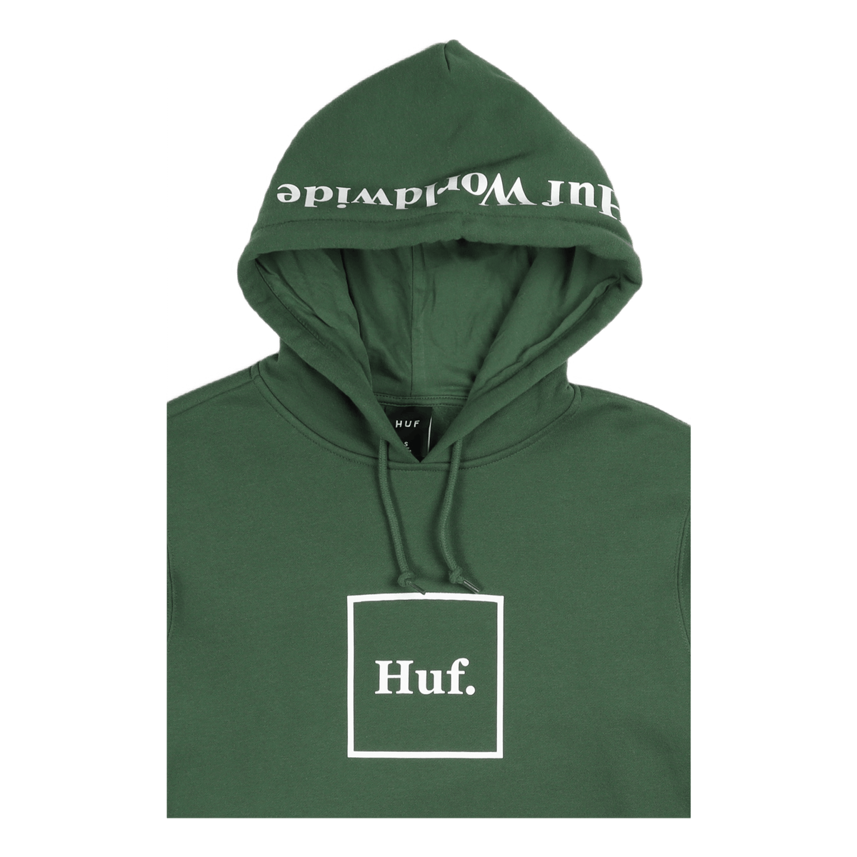 Essentials Box Logo P/o Hoodie Dark Green