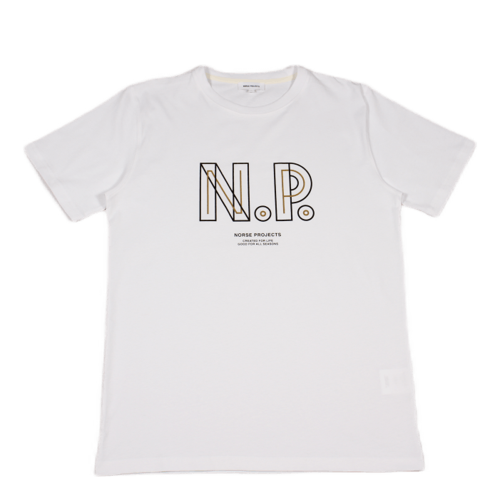 Niels Teknisk Logo White