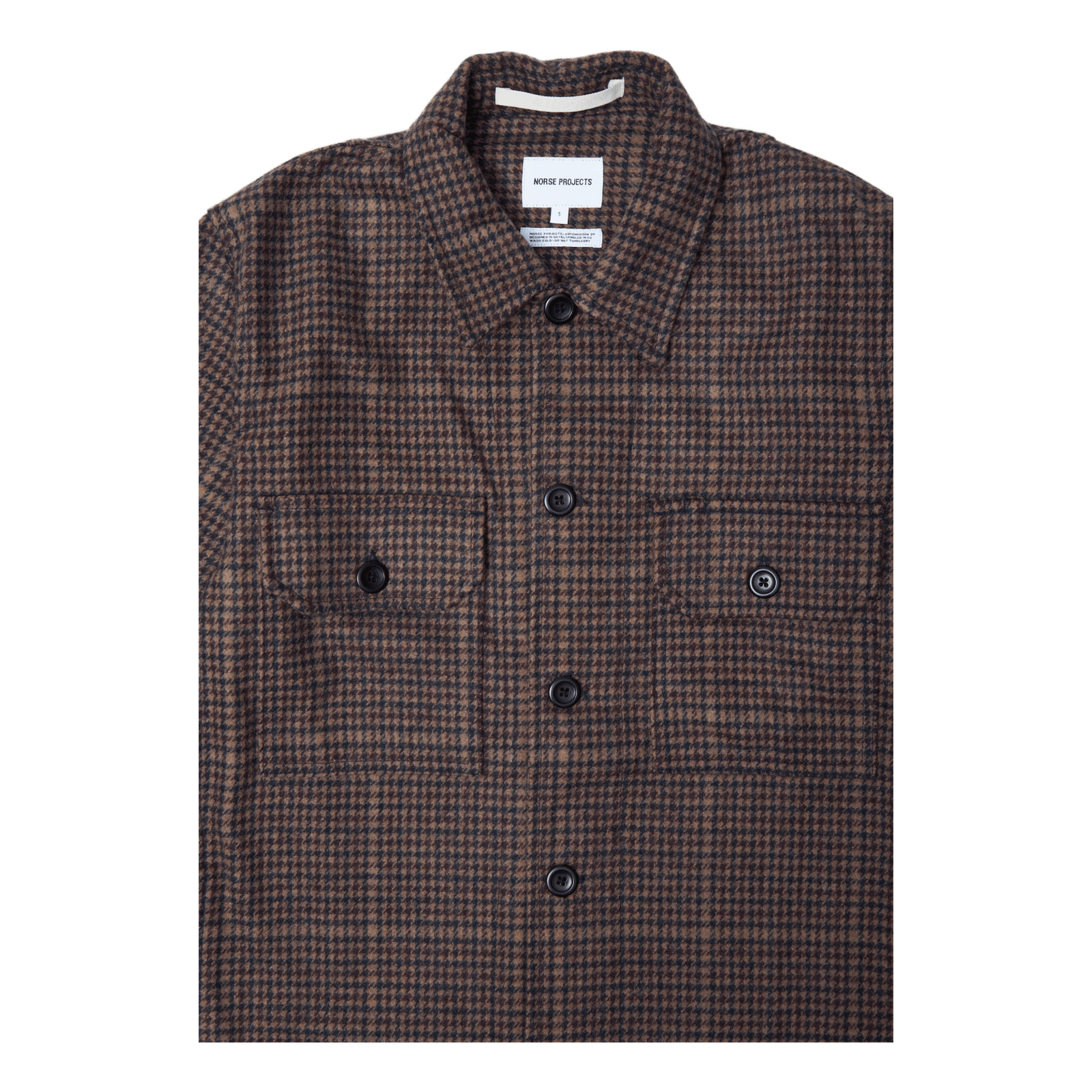 Kyle Wool Utility Khaki Check