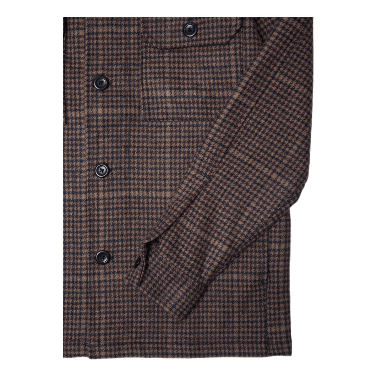 Kyle Wool Utility Khaki Check