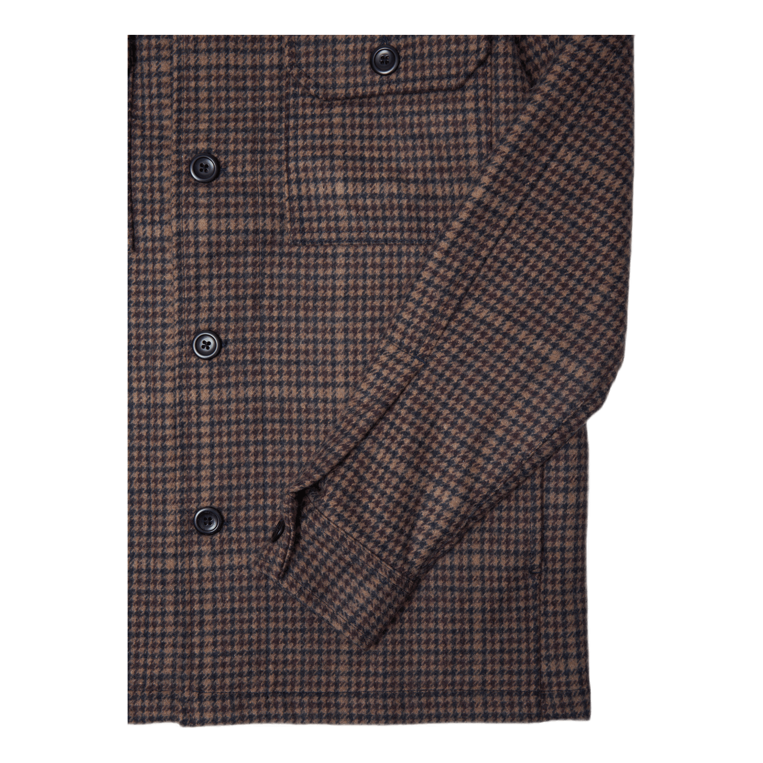 Kyle Wool Utility Khaki Check