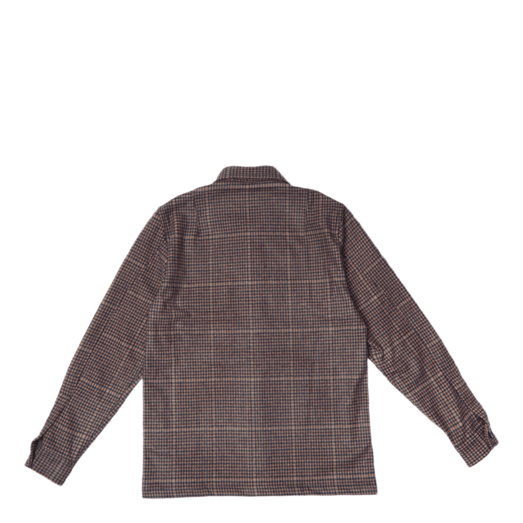 Kyle Wool Utility Khaki Check