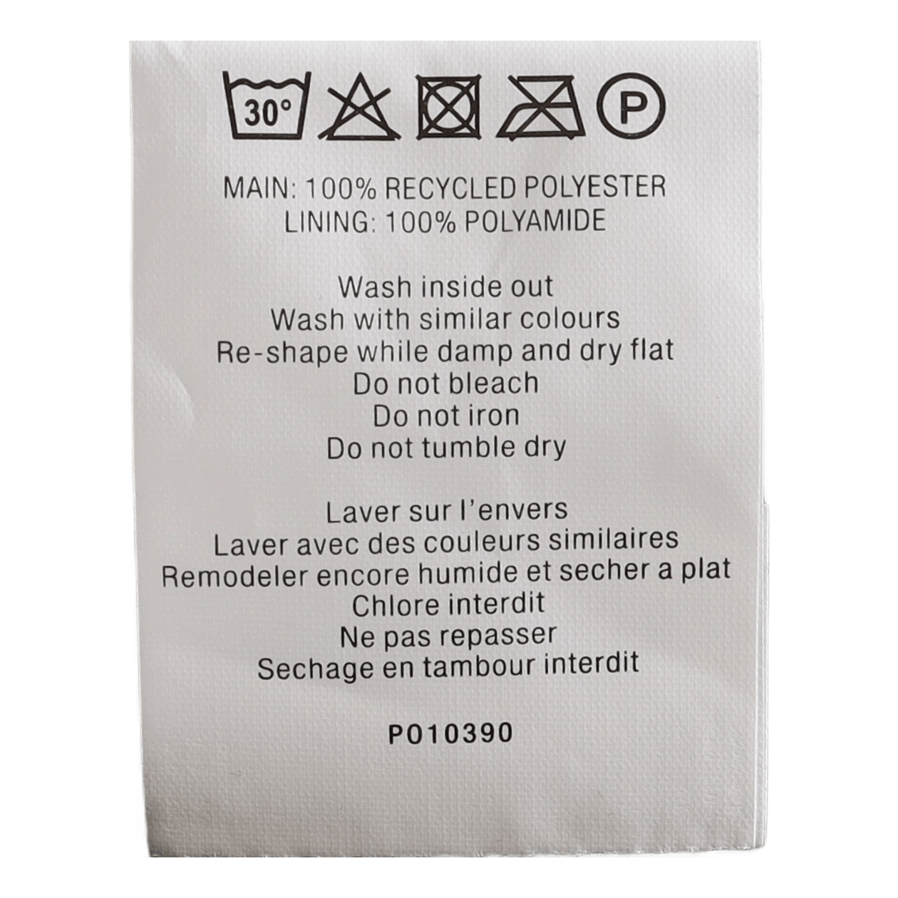 Frederik Tab Series Fleece Jac Ecru