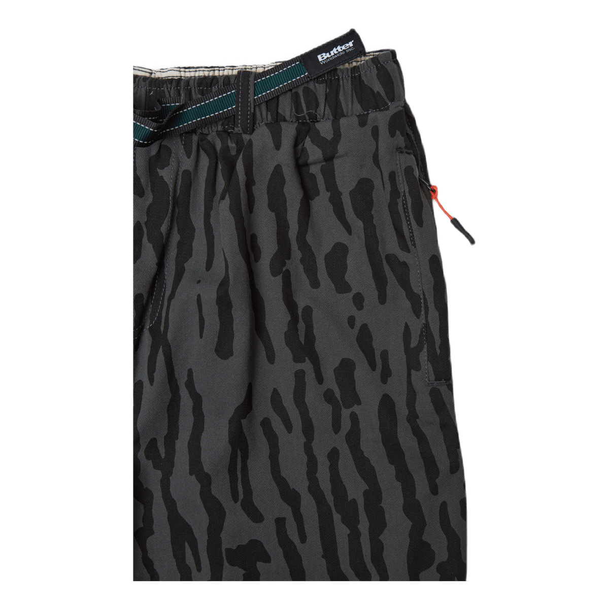 Bark Camo Cargo Pants Black