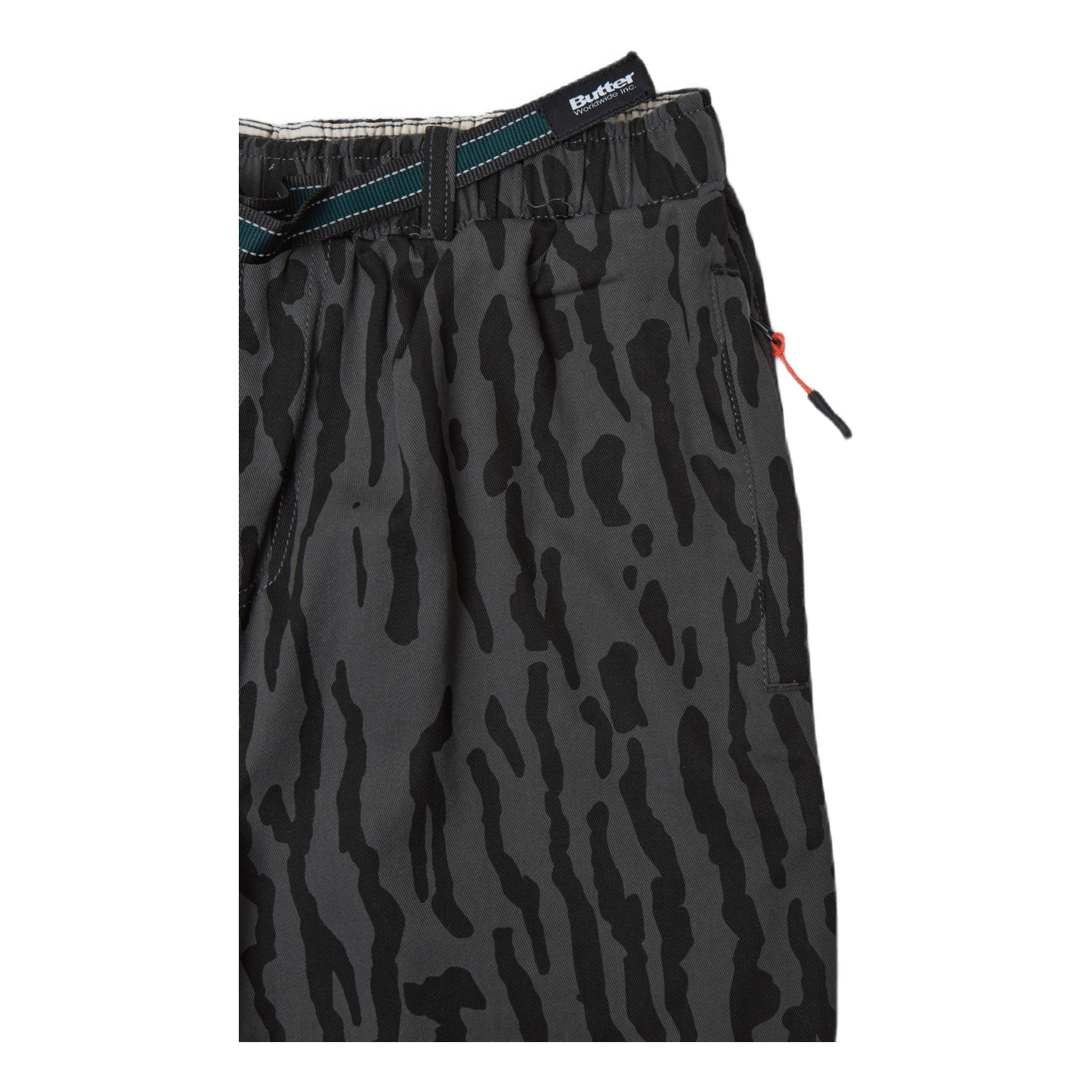 Bark Camo Cargo Pants Black