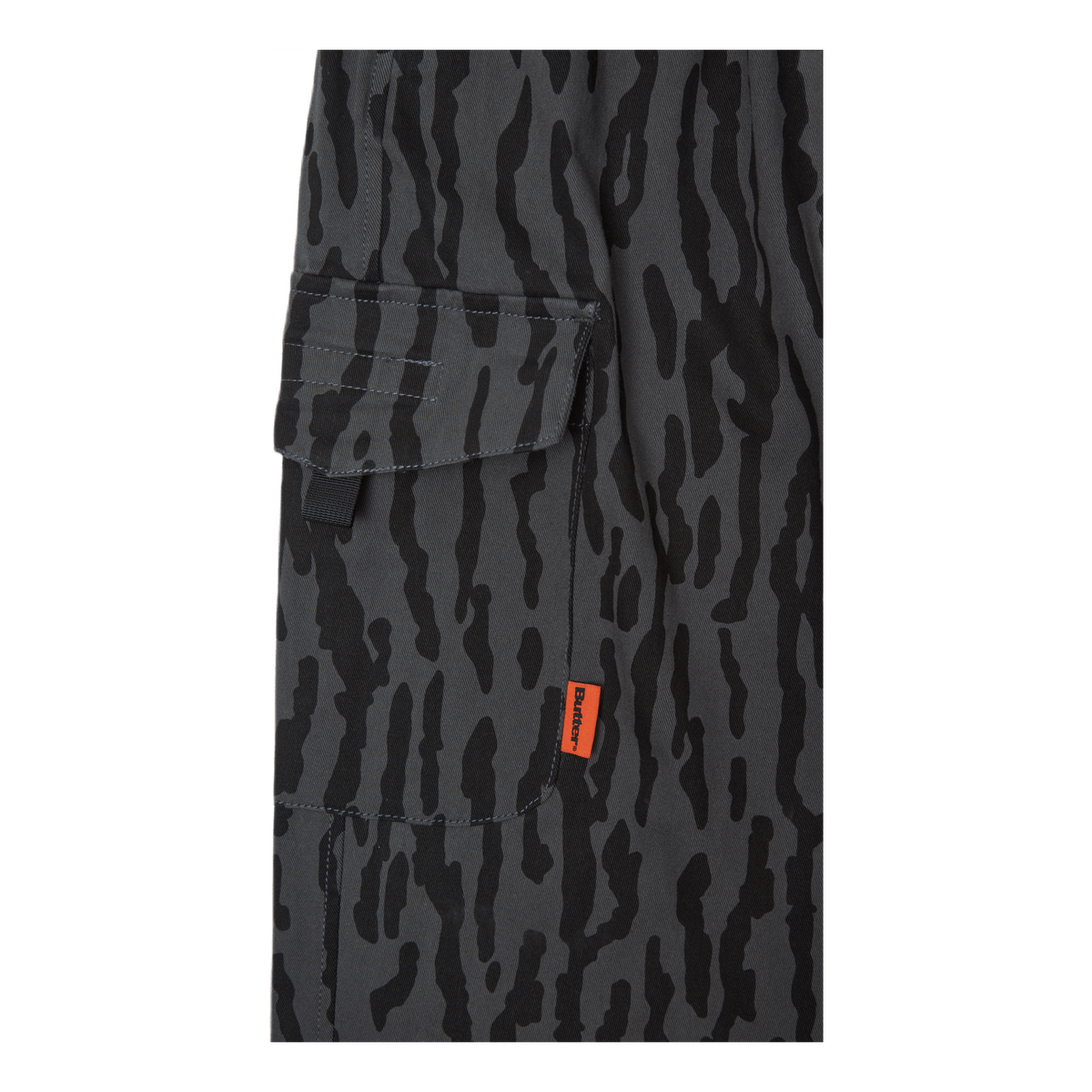 Bark Camo Cargo Pants Black