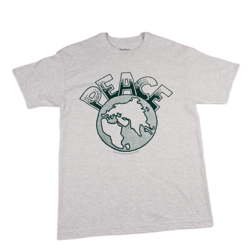 Peace Tee Ash Grey