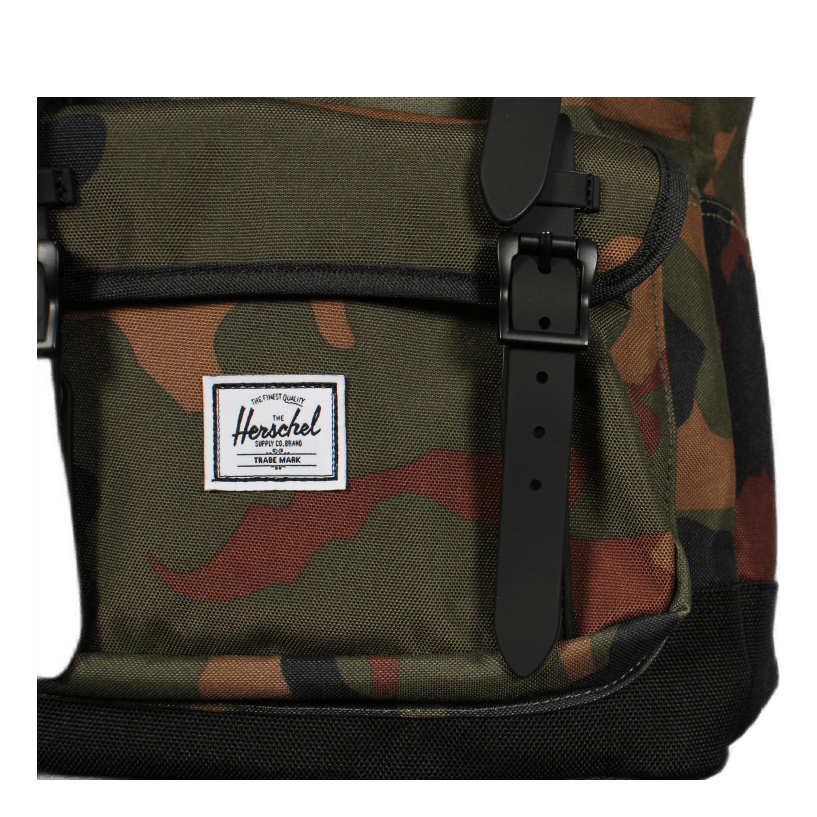 Herschel Little America Pro Woodland Camo/black