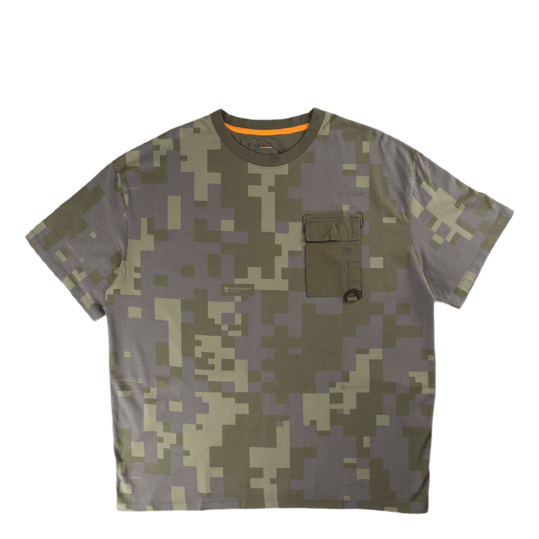 Raeburn X Ek+ Ss Pocket Tee Ao Digi Camo Aop