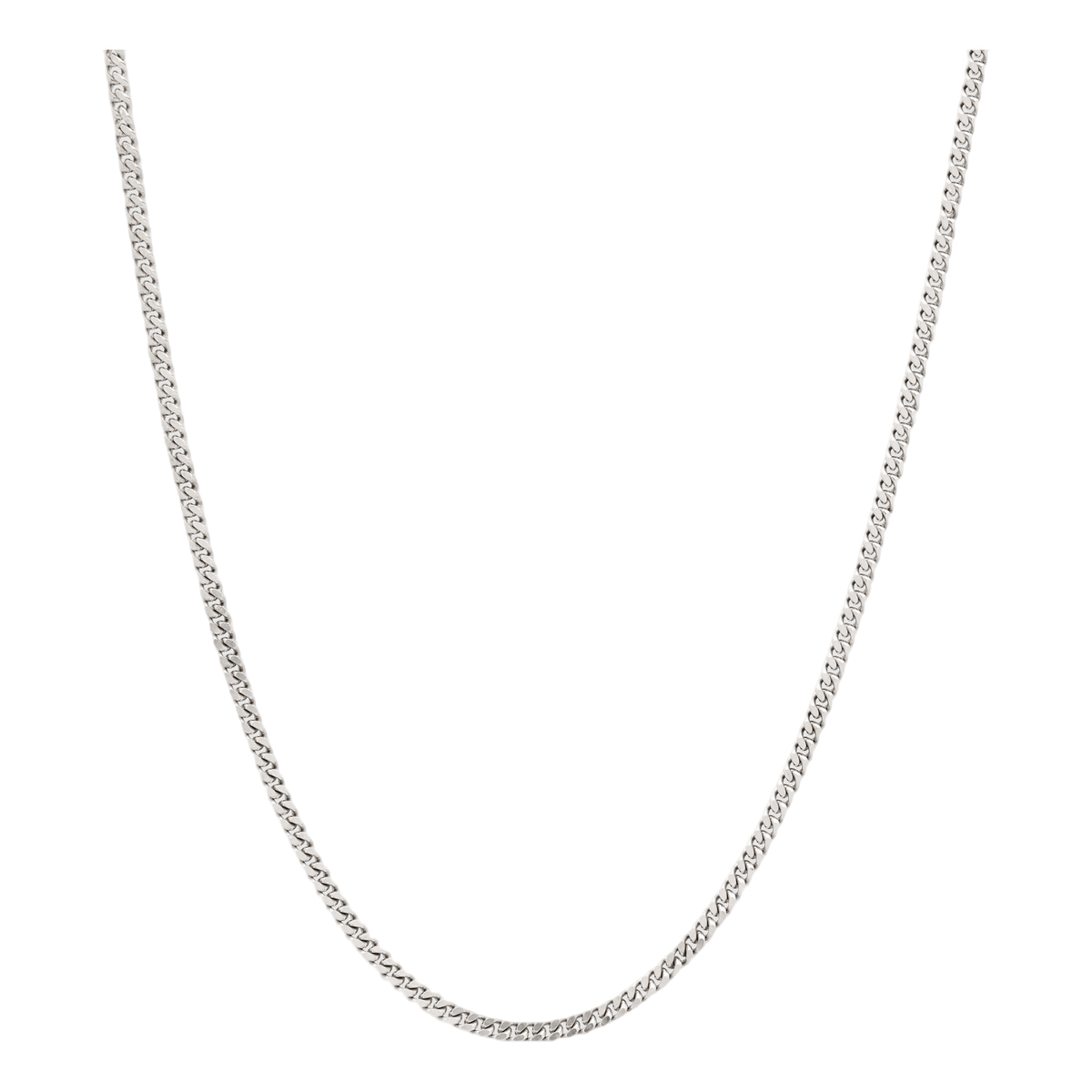 Curb Chain M 925 Sterling Silver 20.5 Inche