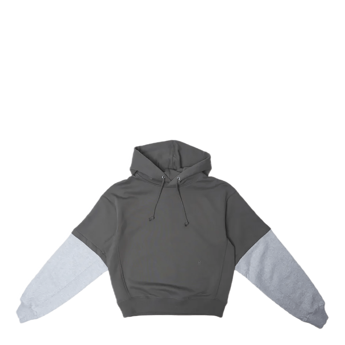 Layered Hoodie.color Slate