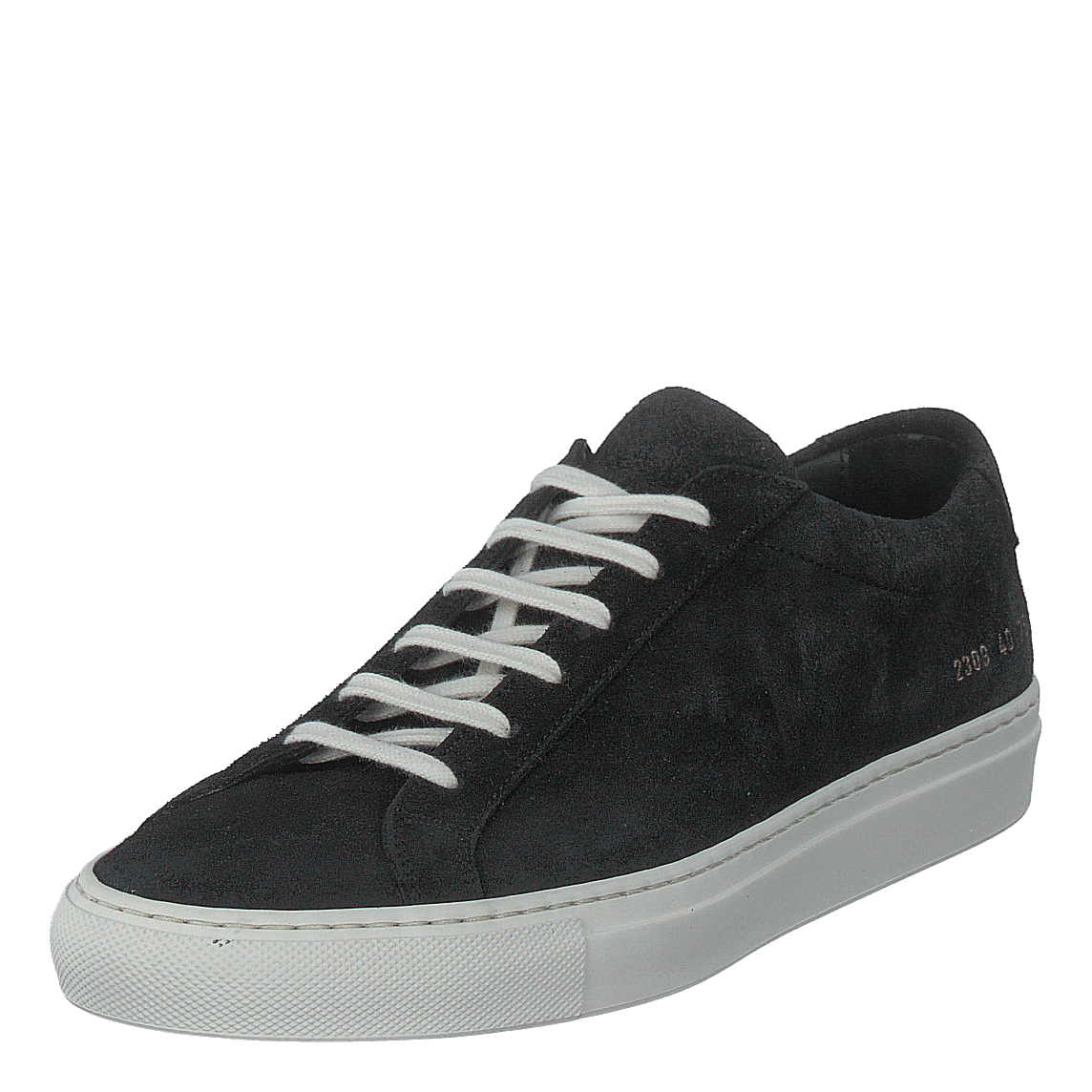 Achilles Low In Waxed Suede 23 Black