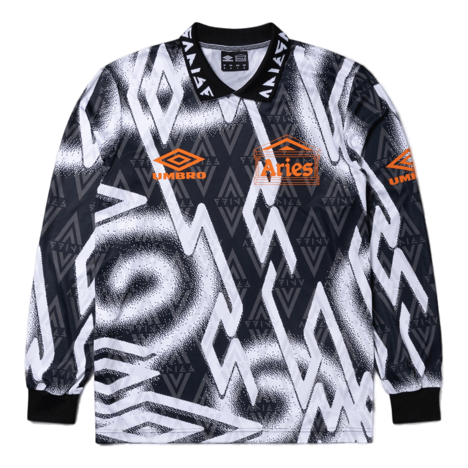 Umbro Aries Long Sleeve Footba Ckw Black/white