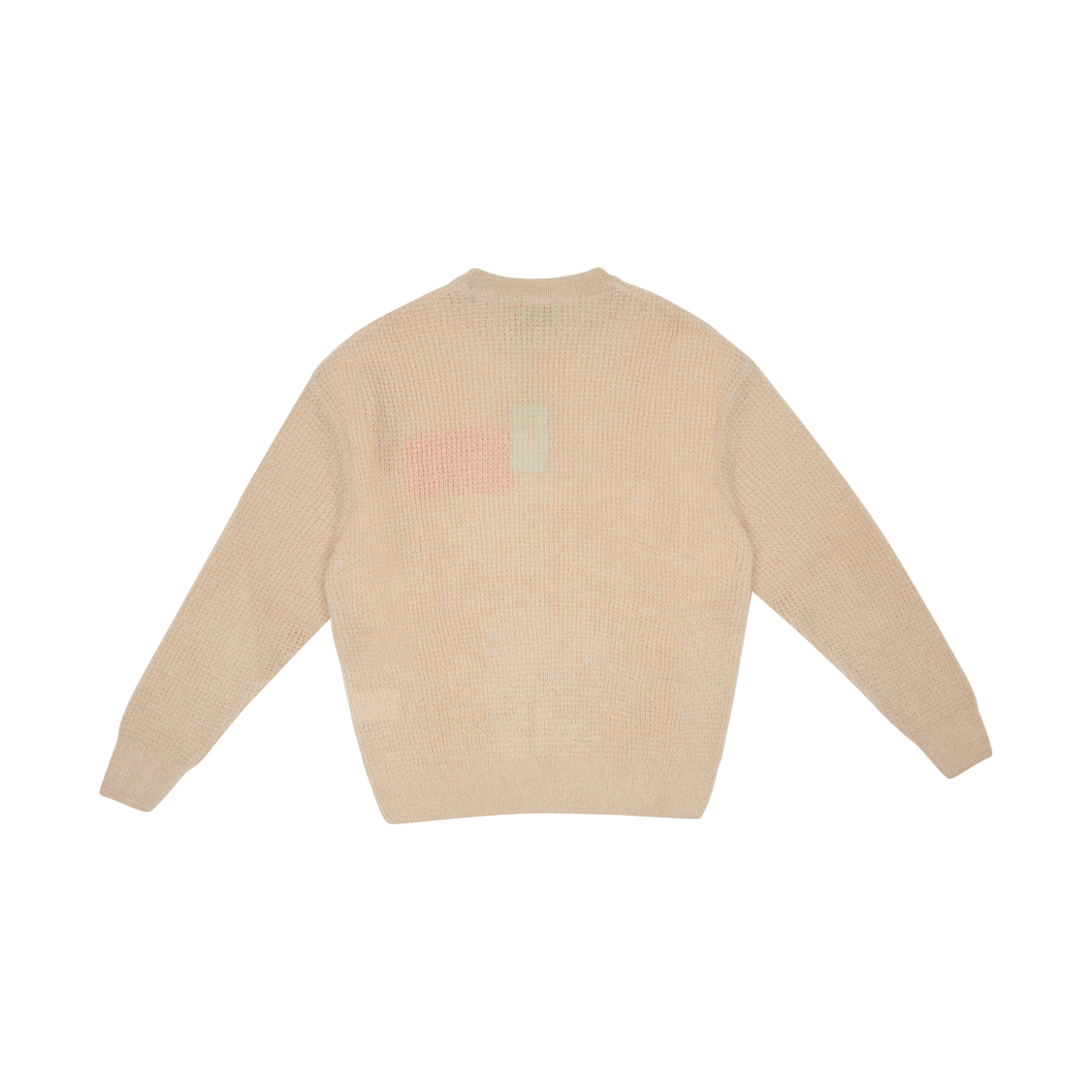 Waffle Knit Jumper Beige