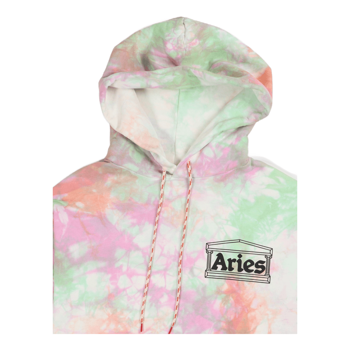 Tie Dye Temple Hoodie Multi
