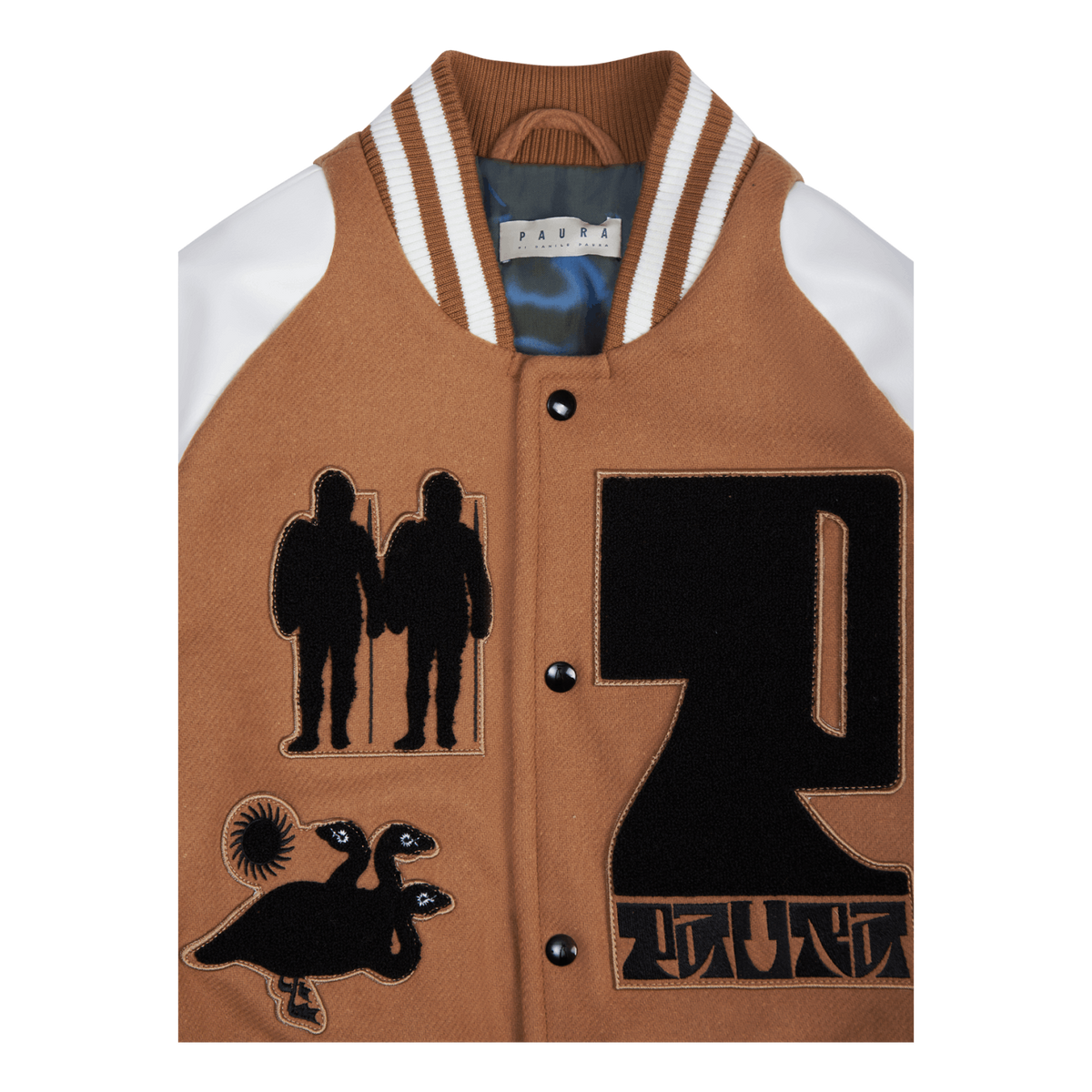 Thomas Jacket Camel-white