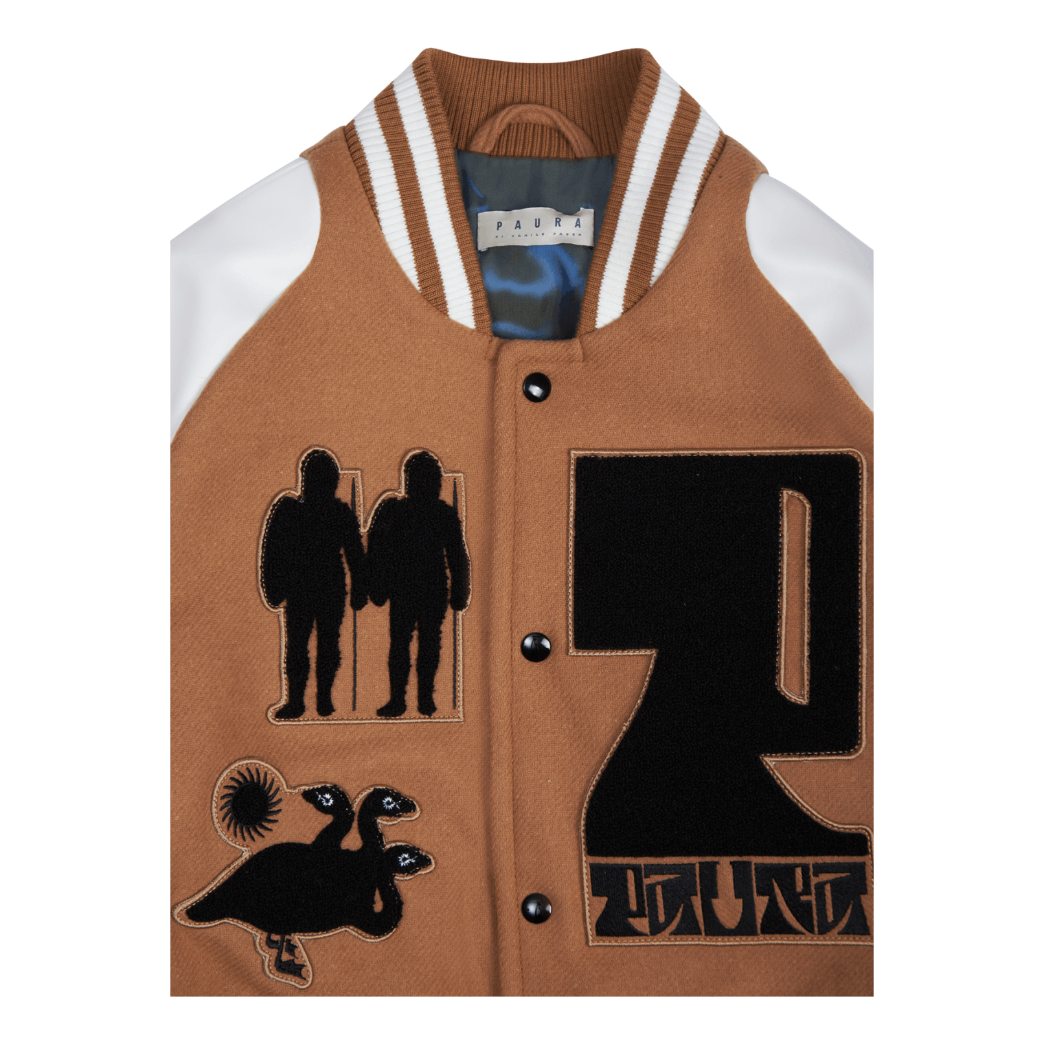 Thomas Jacket Camel-white