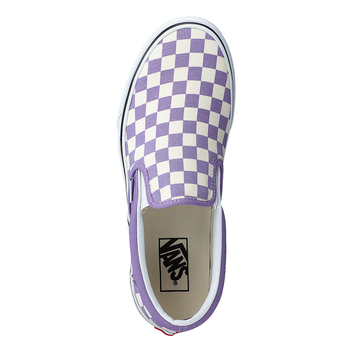 Ua Classic Slip-on (chkrbrd)chalkviolettrwht