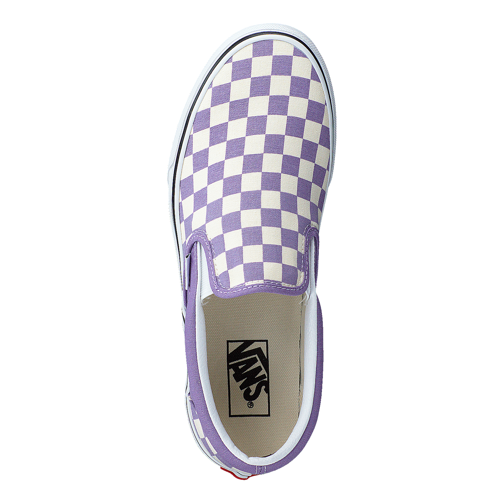 Ua Classic Slip-on (chkrbrd)chalkviolettrwht