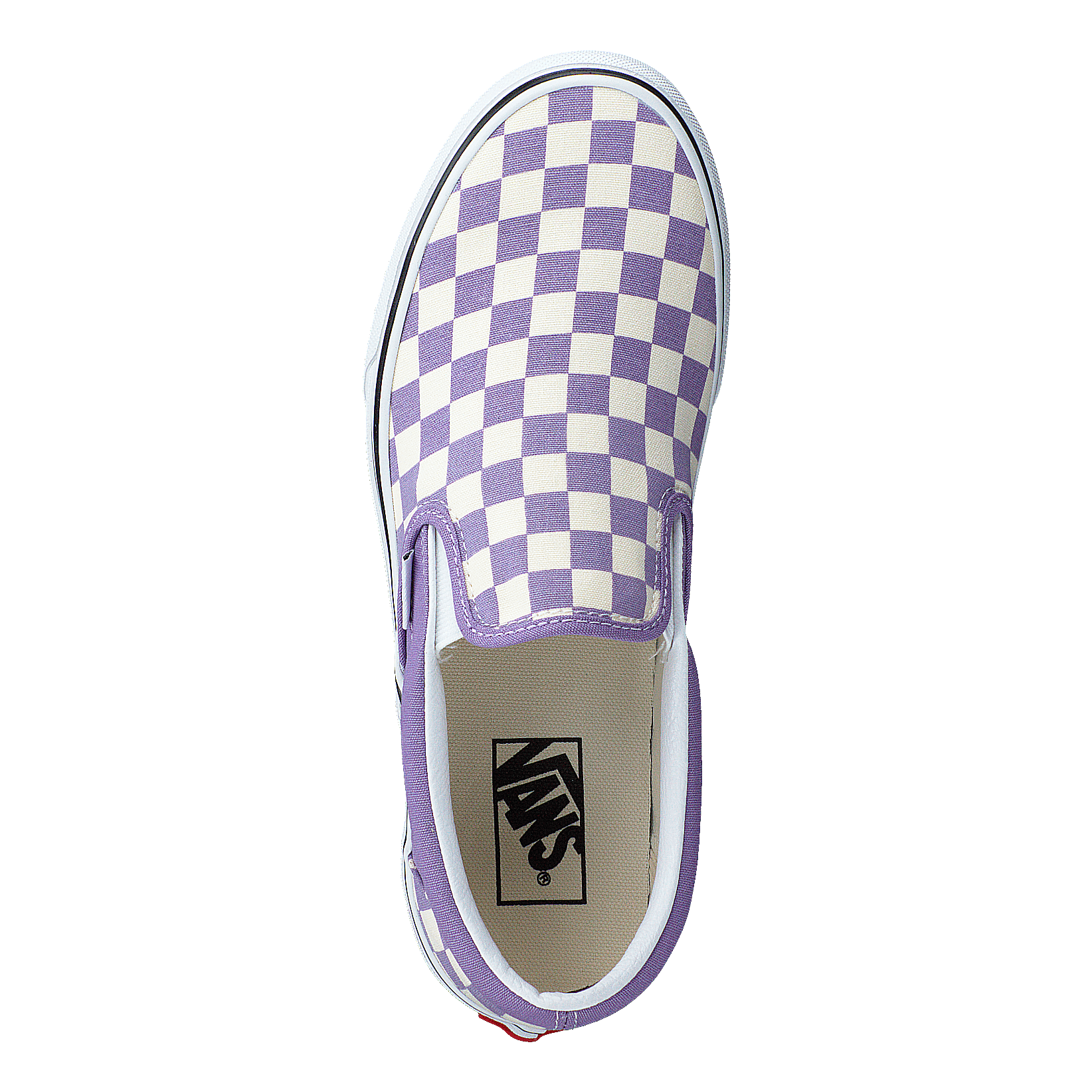 Ua Classic Slip-on (chkrbrd)chalkviolettrwht