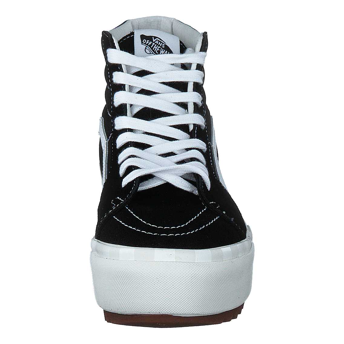 Ua Sk8-hi Stacked (suedecanvas)blkblncdblnc