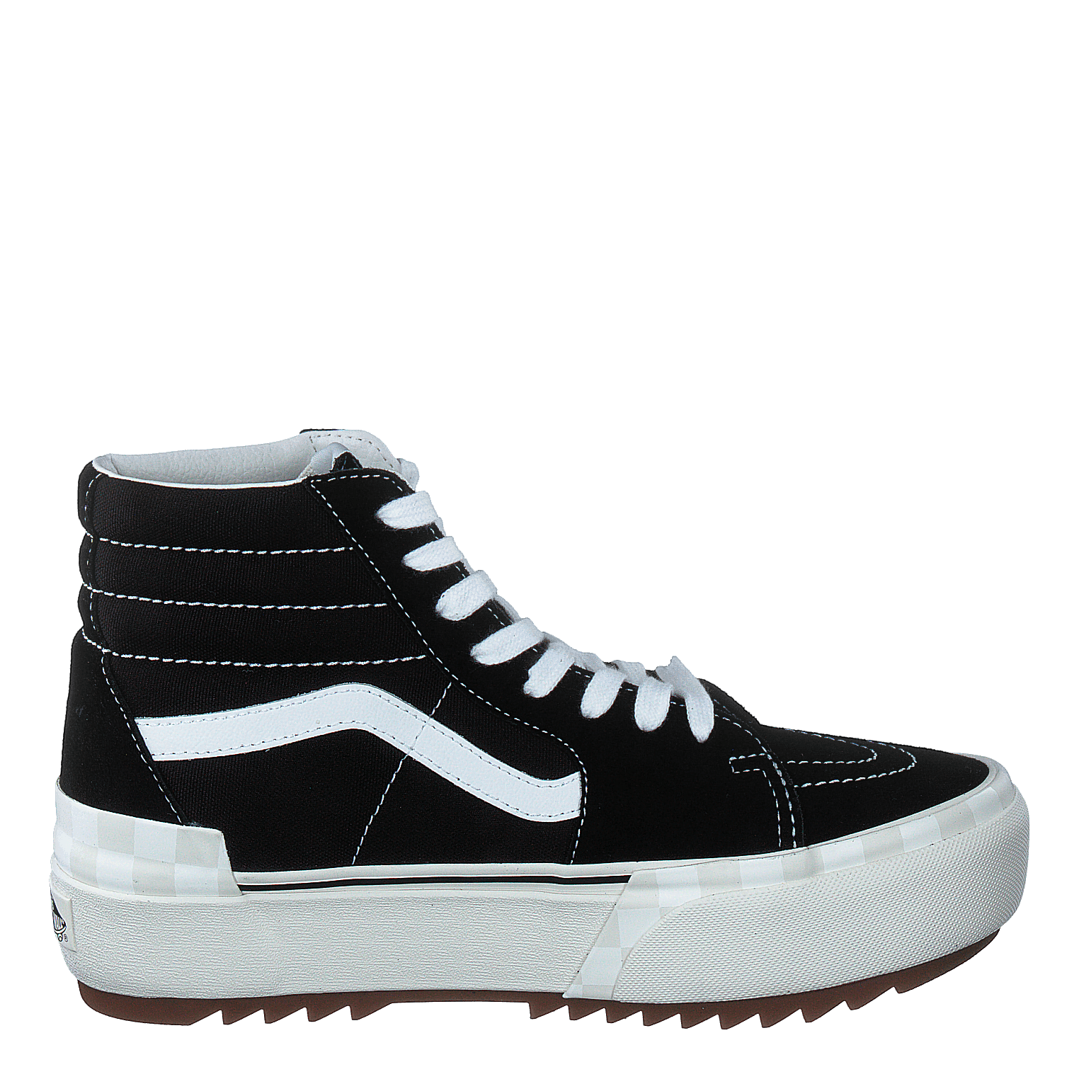 Ua Sk8-hi Stacked (suedecanvas)blkblncdblnc