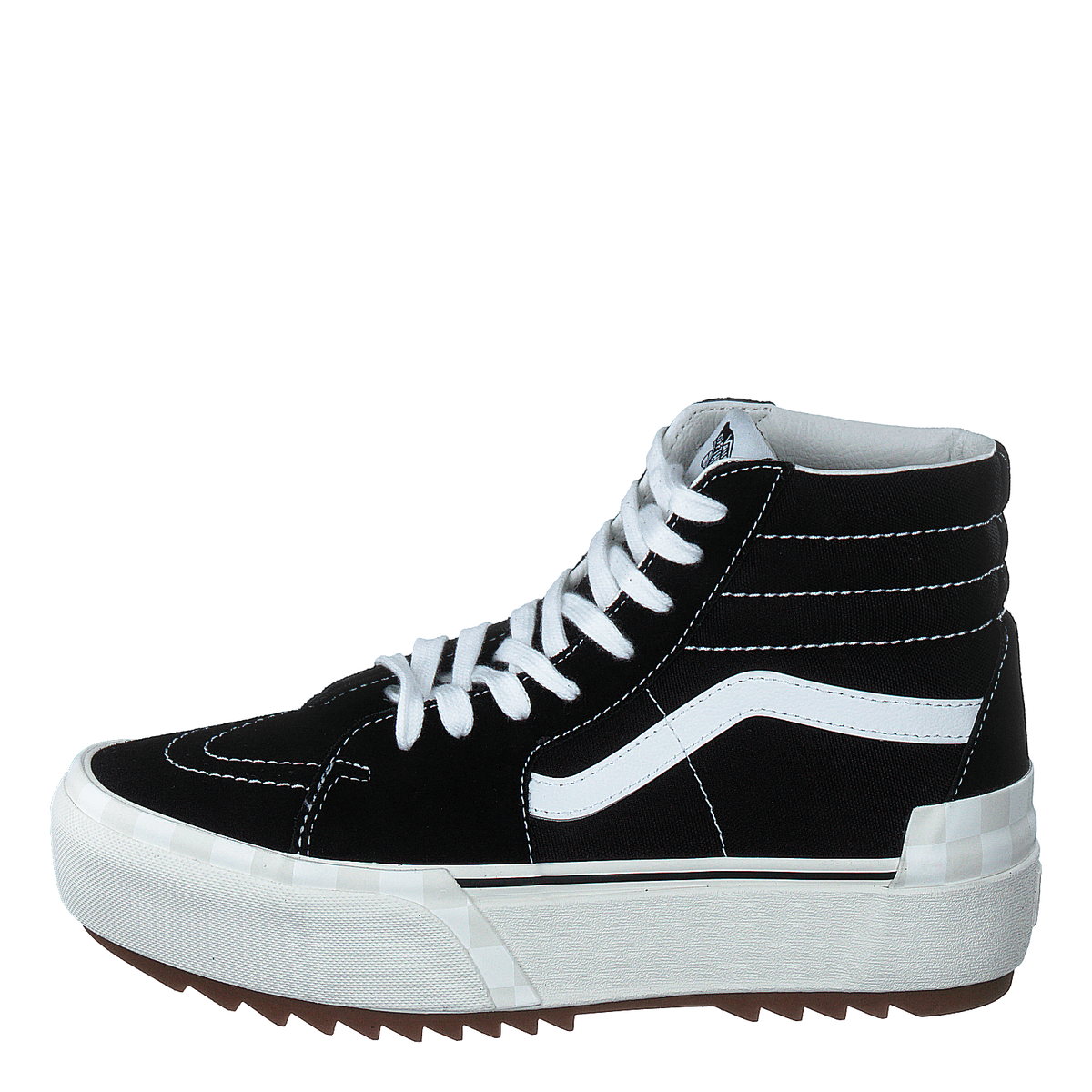 Ua Sk8-hi Stacked (suedecanvas)blkblncdblnc