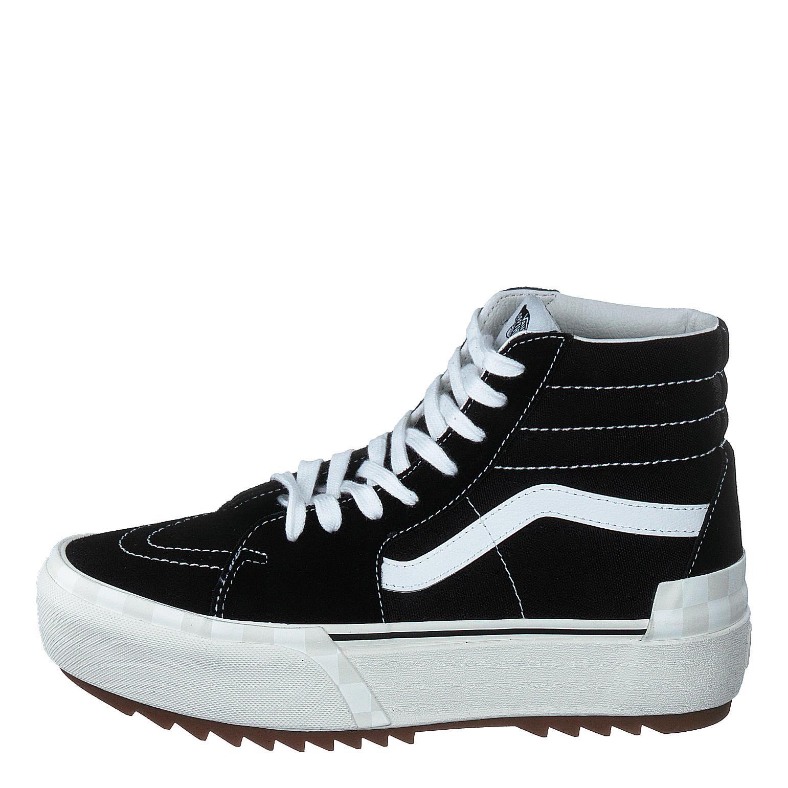 Ua Sk8-hi Stacked (suedecanvas)blkblncdblnc