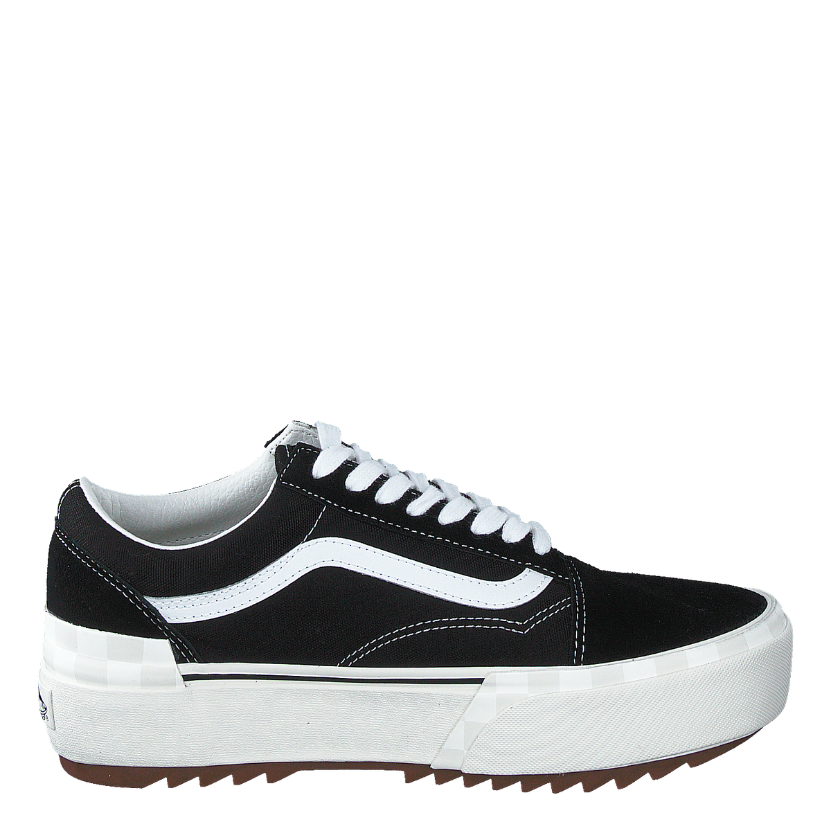 Ua Old Skool Stacked (suedecanvas)blkblncdblnc