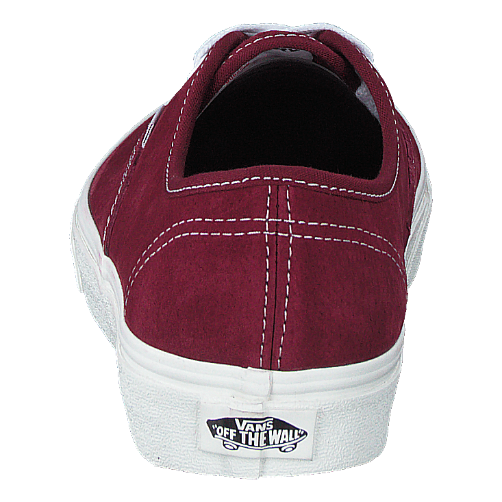 Ua Authentic (pig Suede)pomegrntsnwwht