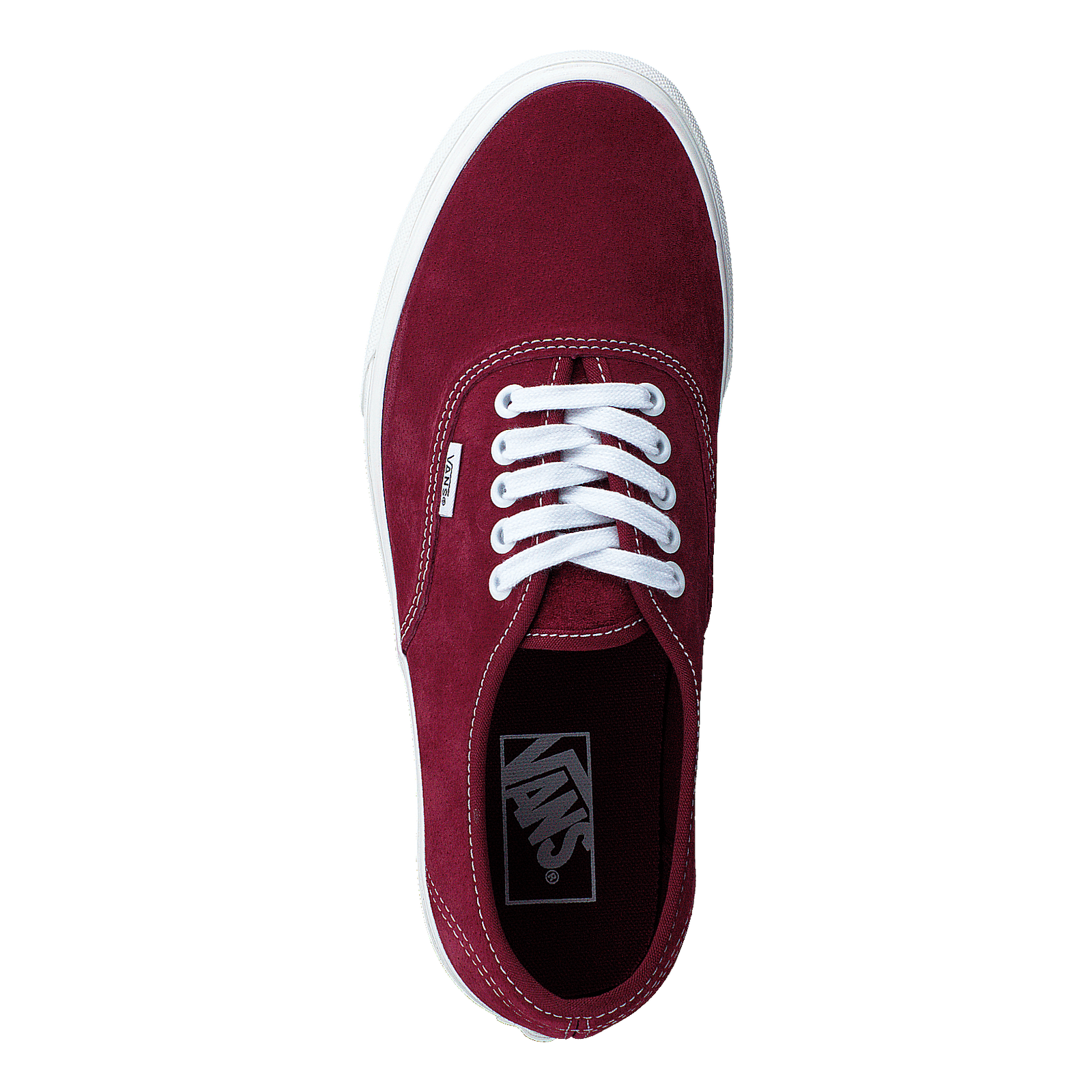 Ua Authentic (pig Suede)pomegrntsnwwht