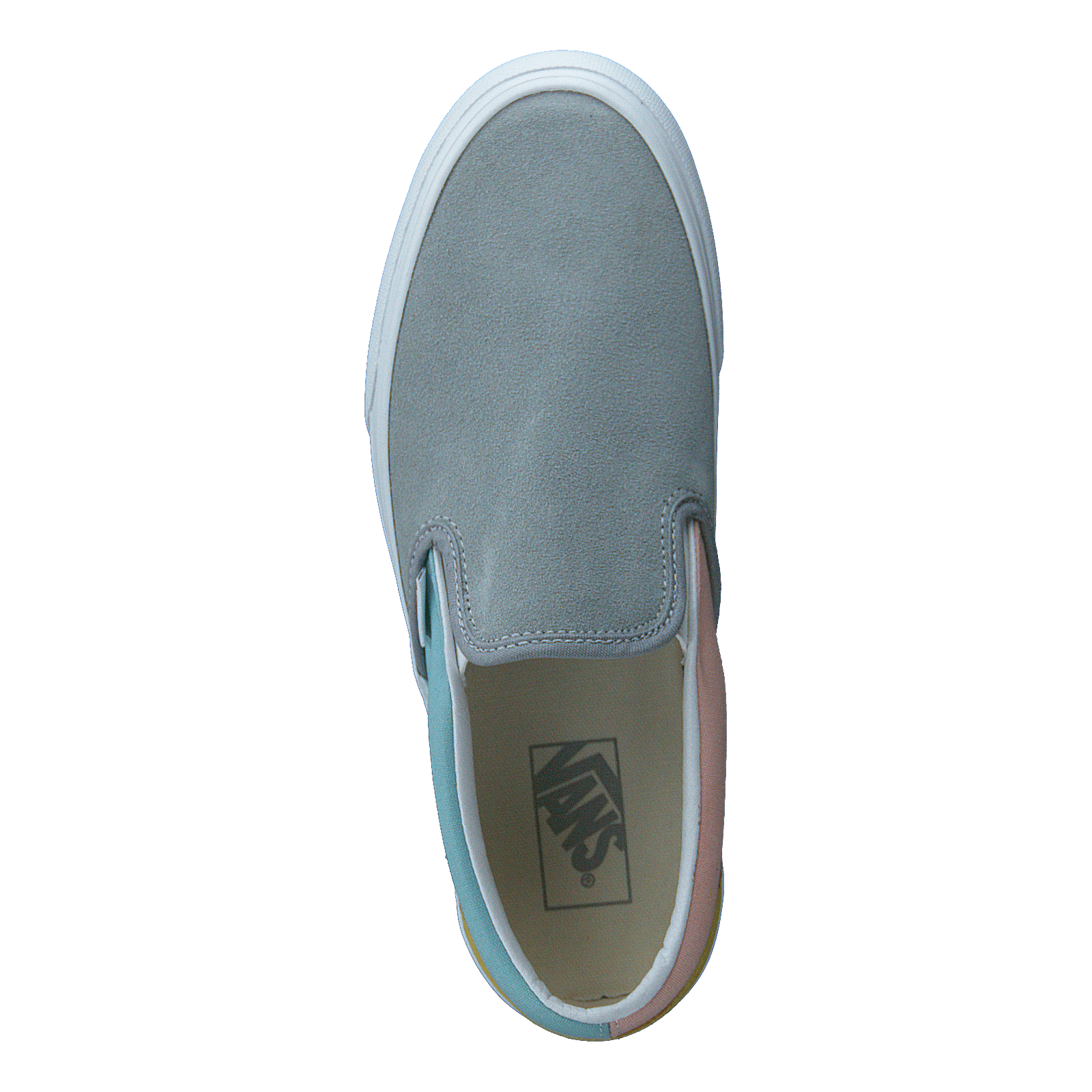 Ua Classic Slip-on Platform (color Block)pastel/trwht